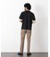 「モダンコンフォート」ヘリンボン クルーネックTシャツ 半袖
