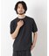 「モダンコンフォート」ヘリンボン クルーネックTシャツ 半袖