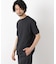 「モダンコンフォート」ヘリンボン クルーネックTシャツ 半袖