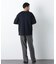2トーンシルケット切り替えTシャツ 半袖