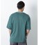 2トーンシルケット切り替えTシャツ 半袖