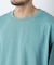 2トーンシルケット切り替えTシャツ 半袖