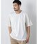 スムース布帛ドッキングTシャツ 半袖
