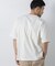 スムース布帛ドッキングTシャツ 半袖