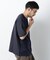 スムース布帛ドッキングTシャツ 半袖