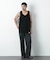 Raffy Cotton Jersey_切替タンクトップ