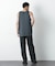Raffy Cotton Jersey_切替タンクトップ