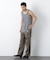 Raffy Cotton Jersey_切替タンクトップ