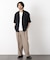 ｢OtoNANO｣ 大人のワイドパンツ Reflax(R) ドライオックス／吸水速乾(セットアップ可)