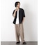 ｢OtoNANO｣ 大人のワイドパンツ Reflax(R) ドライオックス／吸水速乾(セットアップ可)