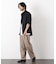 ｢OtoNANO｣ 大人のワイドパンツ Reflax(R) ドライオックス／吸水速乾(セットアップ可)