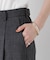 リネンライクワンタックセンタープレスパンツ(セットアップ可)