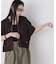 SUMMER VEIL KNIT ジップカーディガン