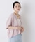 SUMMER VEIL KNIT ジップカーディガン
