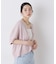 SUMMER VEIL KNIT ジップカーディガン
