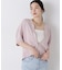 SUMMER VEIL KNIT ジップカーディガン