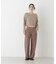 TRICOTS JEAN MARC／ボートネックショートプルオーバー