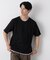 フェイクレイヤード鹿の子Tシャツ 半袖