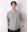 フェイクレイヤード鹿の子Tシャツ 半袖