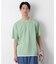 フェイクレイヤード鹿の子Tシャツ 半袖