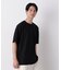 リンクスジャガードリーフ柄Tシャツ