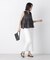 ナイルサテンティアードノースリーブブラウス