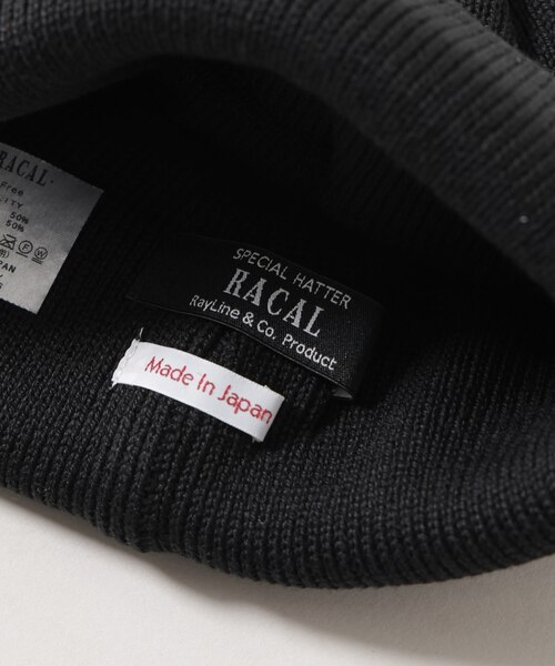 RACAL／Roll Knit Cap｜ナノ・ユニバースの通販｜&mall（アンドモール