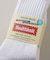 Healthknit／シンカーWHITE無地SOX 3足set