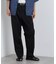 NewOnTrousers ウォッシュサテンWide テーパー