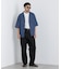 NewOnTrousers ウォッシュサテンWide テーパー