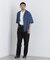 NewOnTrousers ウォッシュサテンWide テーパー