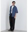 NewOnTrousers ウォッシュサテンWide テーパー