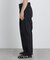 NewOnTrousers ウォッシュサテンWide テーパー