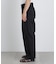 NewOnTrousers ウォッシュサテンWide テーパー