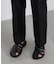 NewOnTrousers ウォッシュサテンWide テーパー