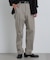 NewOnTrousers ウォッシュサテンWide テーパー