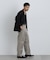NewOnTrousers ウォッシュサテンWide テーパー
