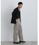 NewOnTrousers ウォッシュサテンWide テーパー