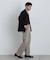 NewOnTrousers ウォッシュサテンWide テーパー