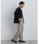 NewOnTrousers ウォッシュサテンWide テーパー