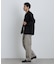 NewOnTrousers ウォッシュサテンWide テーパー