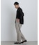 NewOnTrousers ウォッシュサテンWide テーパー