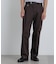 NewOnTrousers ウォッシュサテンWide テーパー