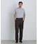 NewOnTrousers ウォッシュサテンWide テーパー