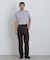 NewOnTrousers ウォッシュサテンWide テーパー