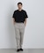 NewOnTrousers フェードサテンSlim テーパー