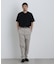 NewOnTrousers フェードサテンSlim テーパー