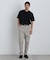 NewOnTrousers フェードサテンSlim テーパー