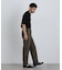 NewOnTrousers フェードサテンSlim テーパー