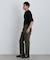 NewOnTrousers フェードサテンSlim テーパー